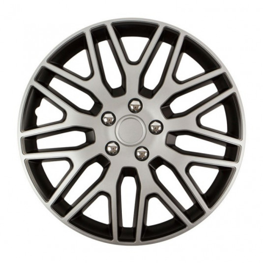 Dakar Silver & Black 15" — kvalitné puklice na auto